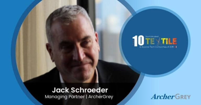ArcherGrey Named in the Top 10 Sophisticated Textile & Apparel Tech Companies of 2019