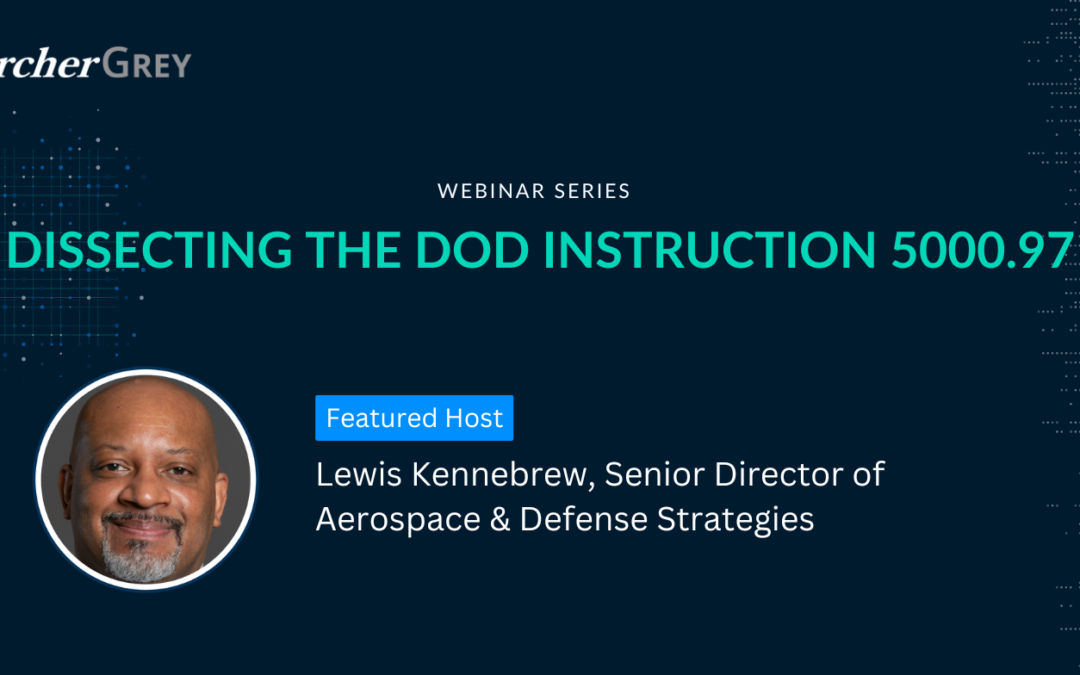 Dissecting the DoD Instruction 5000.97