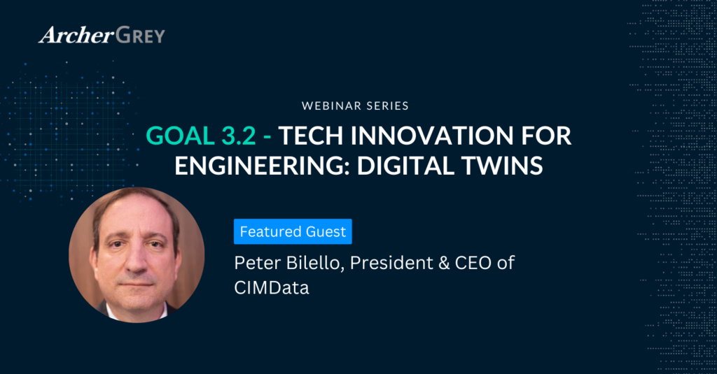 Goal 3.2: Tech Innovation for Engineering: Digital Twins