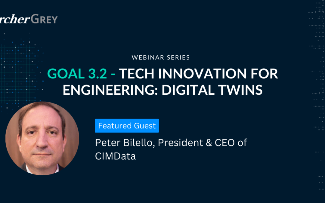 Goal 3.2: Tech Innovation for Engineering: Digital Twins